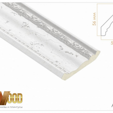 Плинтус потолочный M-STONE A80 W0-1