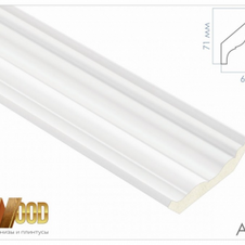 Плинтус потолочный M-STONE A90