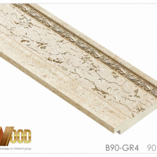Плинтус M-STONE B90 GR4