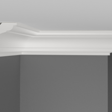 Плинтус потолочный Decomaster D124