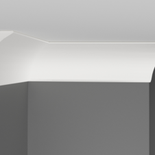 Плинтус потолочный Decomaster D212