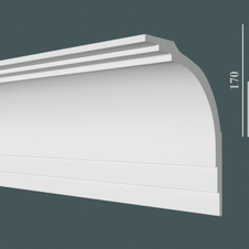 Плинтус потолочный DECOR-DIZAYN DD511