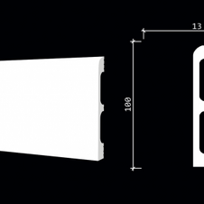 Плинтус DECOR-DIZAYN DD707