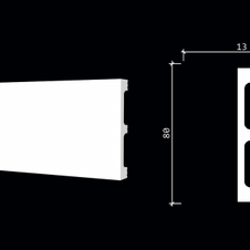Плинтус DECOR-DIZAYN DD708
