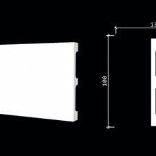 Плинтус DECOR-DIZAYN DD709