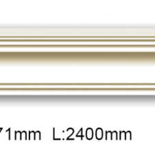 Плинтус потолочный гибкий Harmony K234