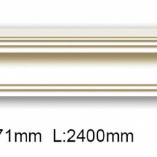 Плинтус потолочный гибкий Harmony K234