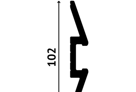 Молдинг под подсветку DECOSTAR SK-19 - 1