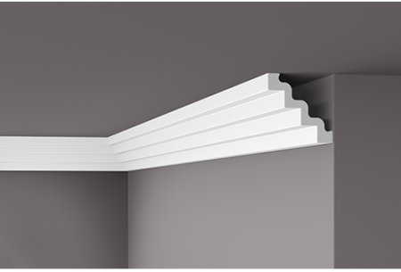 Плинтус потолочный NMC ST4 130/130