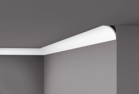 Плинтус потолочный NMC NE2 60/60