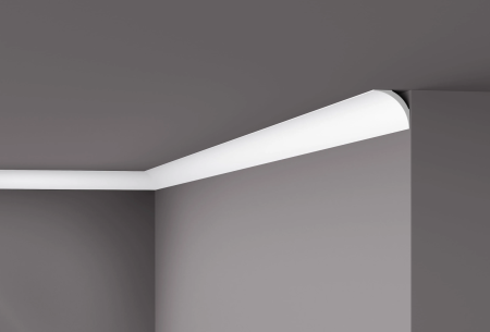 Плинтус потолочный NMC NE1 40/40