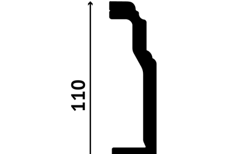 Плинтус напольный DECOSTAR SK-41 - 1