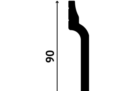 Плинтус напольный DECOSTAR SK-47 - 1