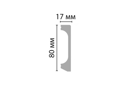 Плинтус Decomaster D235 - 1