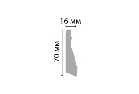 Плинтус Decomaster D193 - 1