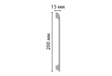 Плинтус Decomaster D247 - 1