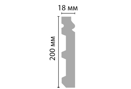 Плинтус Decomaster А245 - 1