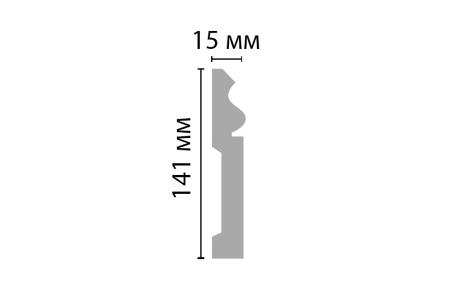 Плинтус Decomaster А035 - 1
