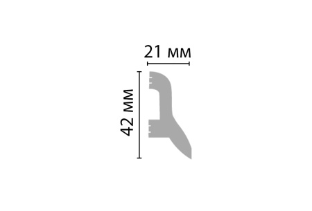 Плинтус Decomaster D230 - 1