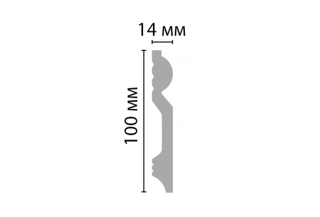 Плинтус Decomaster D137 - 1