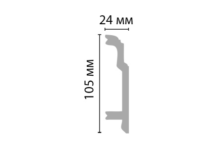 Плинтус Decomaster  А155 - 1