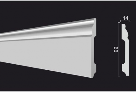 Плинтус DECOR-DIZAYN DD15